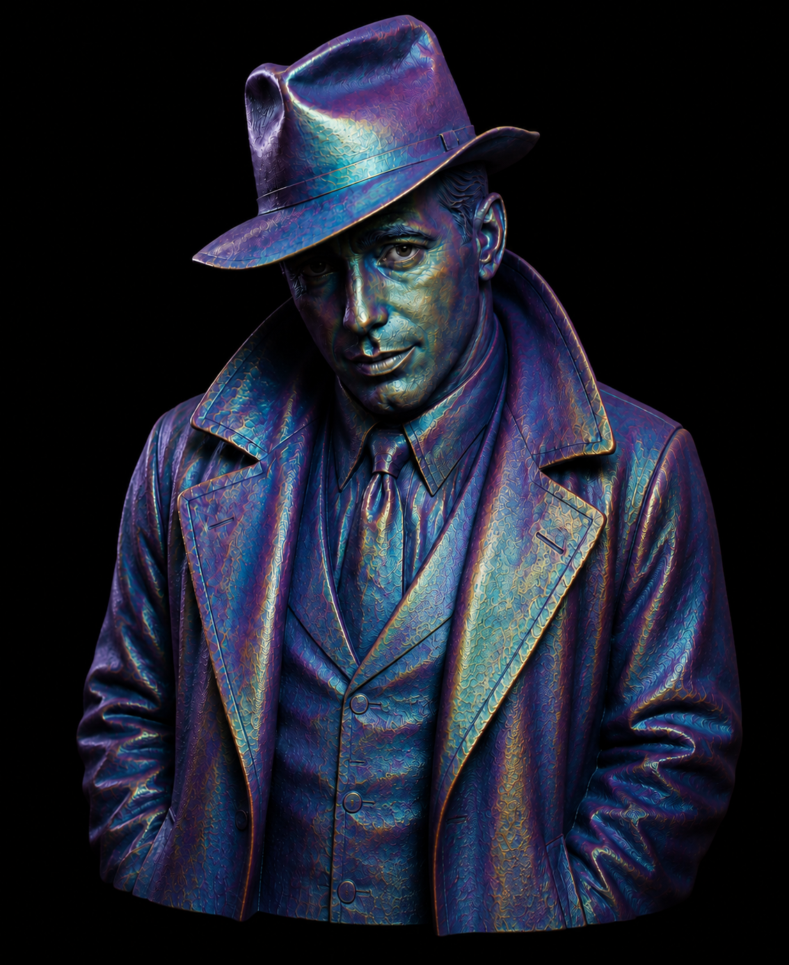 HUMPHREY BOGART — SCULPTURE