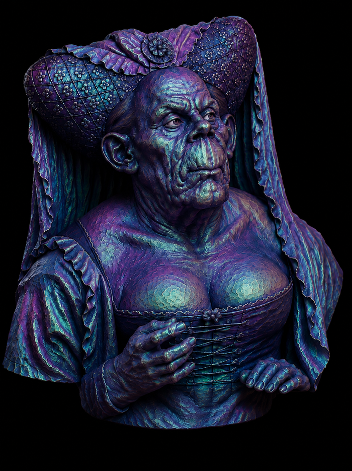 SCULPTURE DE MAULTASCH